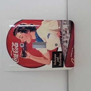 COCA COLA LIGHT SWITCH PLATE COVER